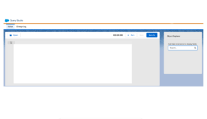 Screenshot of SFMC query studio